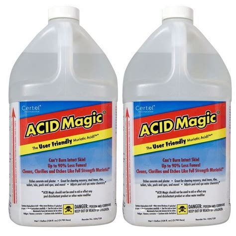 Get Rid of Mineral Deposits with Certol Acid Magic: A Quick and Easy Solution